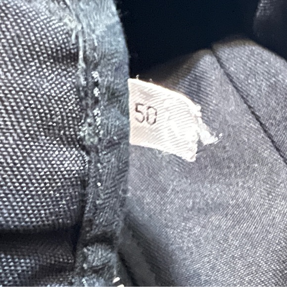 $995 Authentic ICEBERG Made in ITALY Black Activewear Drawstring Trousers Sz.50 - Picture 8 of 13